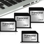 トランセンドからスロットからはみ出さない専用形状SDカード発売〜MacBookのSDXCスロット活用としてセカンドドライブを増設できます