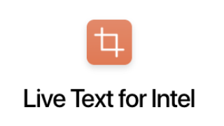 MacのLive Text機能を拡張するショートコード「Live Text for Intel」が超便利！