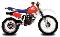 1986 Honda XR200R